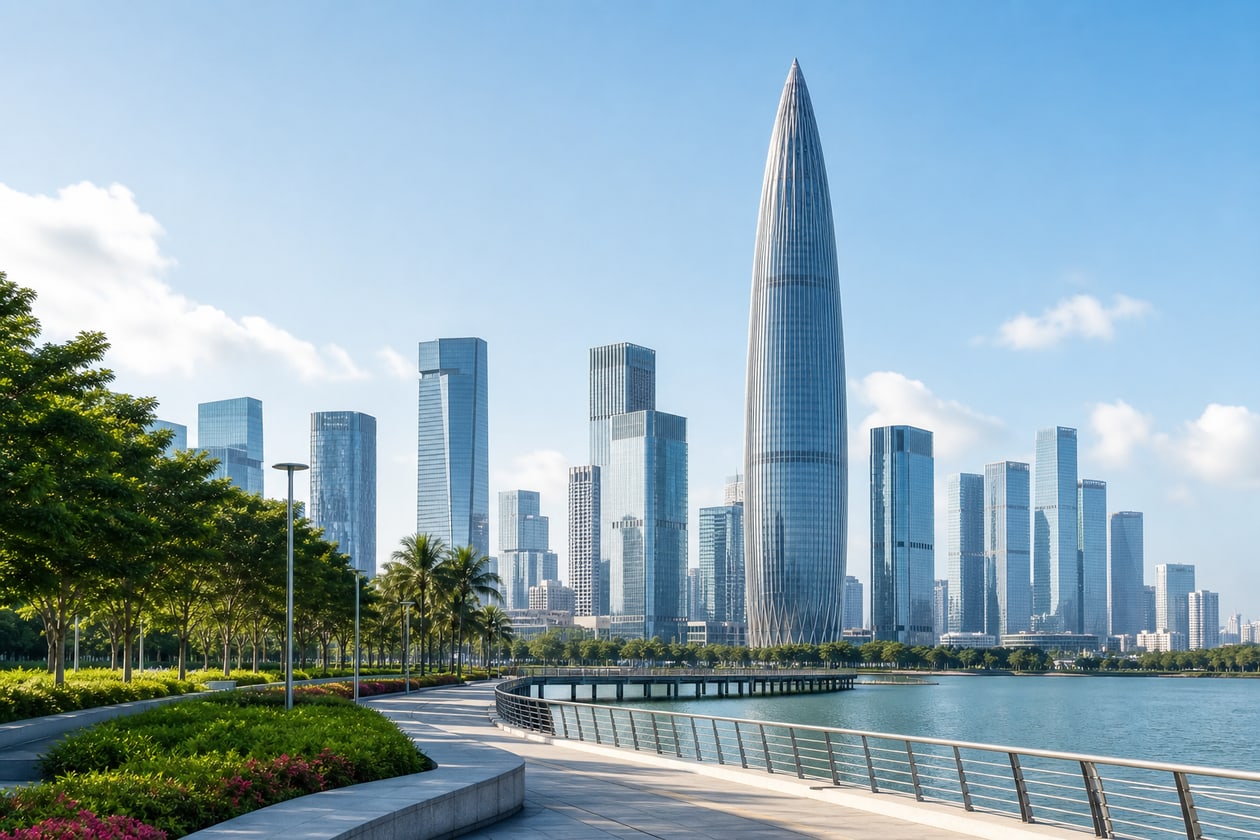 Shenzhen city view